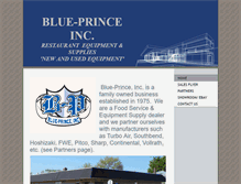 Tablet Screenshot of blue-prince.com
